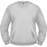 СВИТШОТ МУЖСКОЙ ФЛИС, 280 гр, светл. меланж, M-301_50 (L)