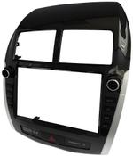 Магнитола для Mitsubishi ASX 2010-2016, Peugeot 4008, Citroen C4 Aircross (рамка с крутилками и кнопками) - FarCar BM9-2K-7064K9 монитор 9.5" 2K QLED на Android 14, Быстрая, CarPlay, 4G SIM-слот