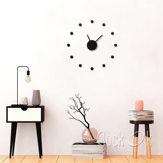 Настенные 3D часы Stones