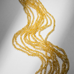 Фианиты, оттенок "Золото", 2,9-3мм шар, микроогранка