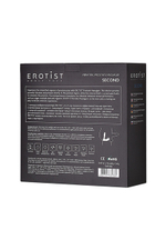 Вибромассажер простаты Erotist Second ( 10 режимов ) (Цвет: черный с синим)