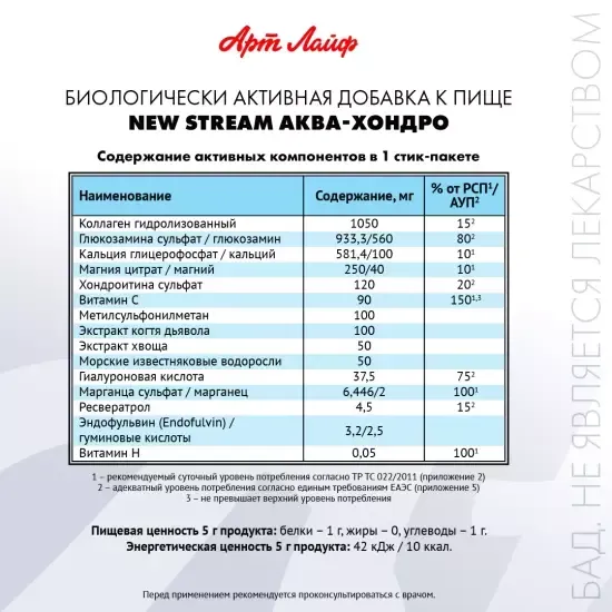 NEW STREAM Аква-Хондро