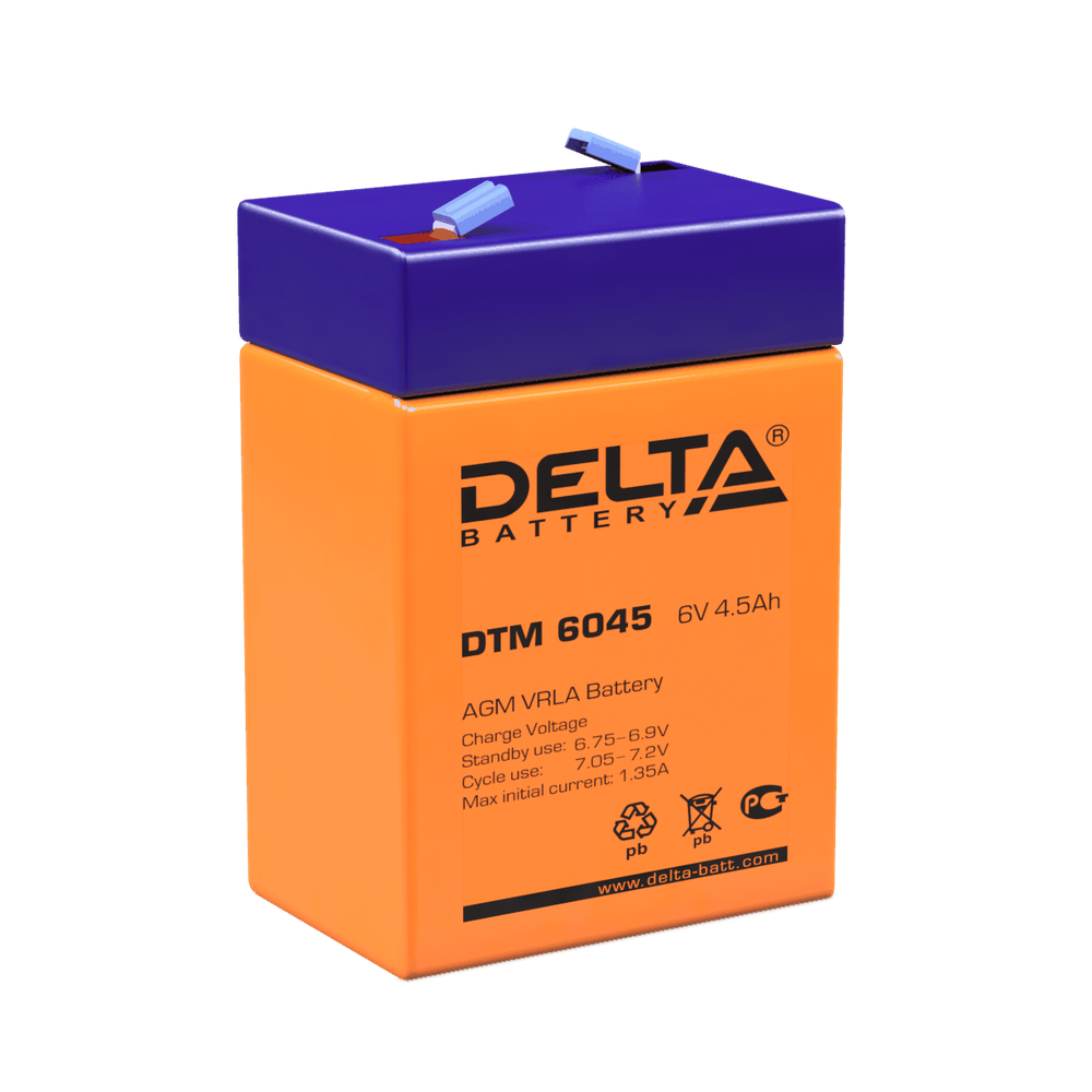 Аккумуляторные батареи DELTA DTM 6045