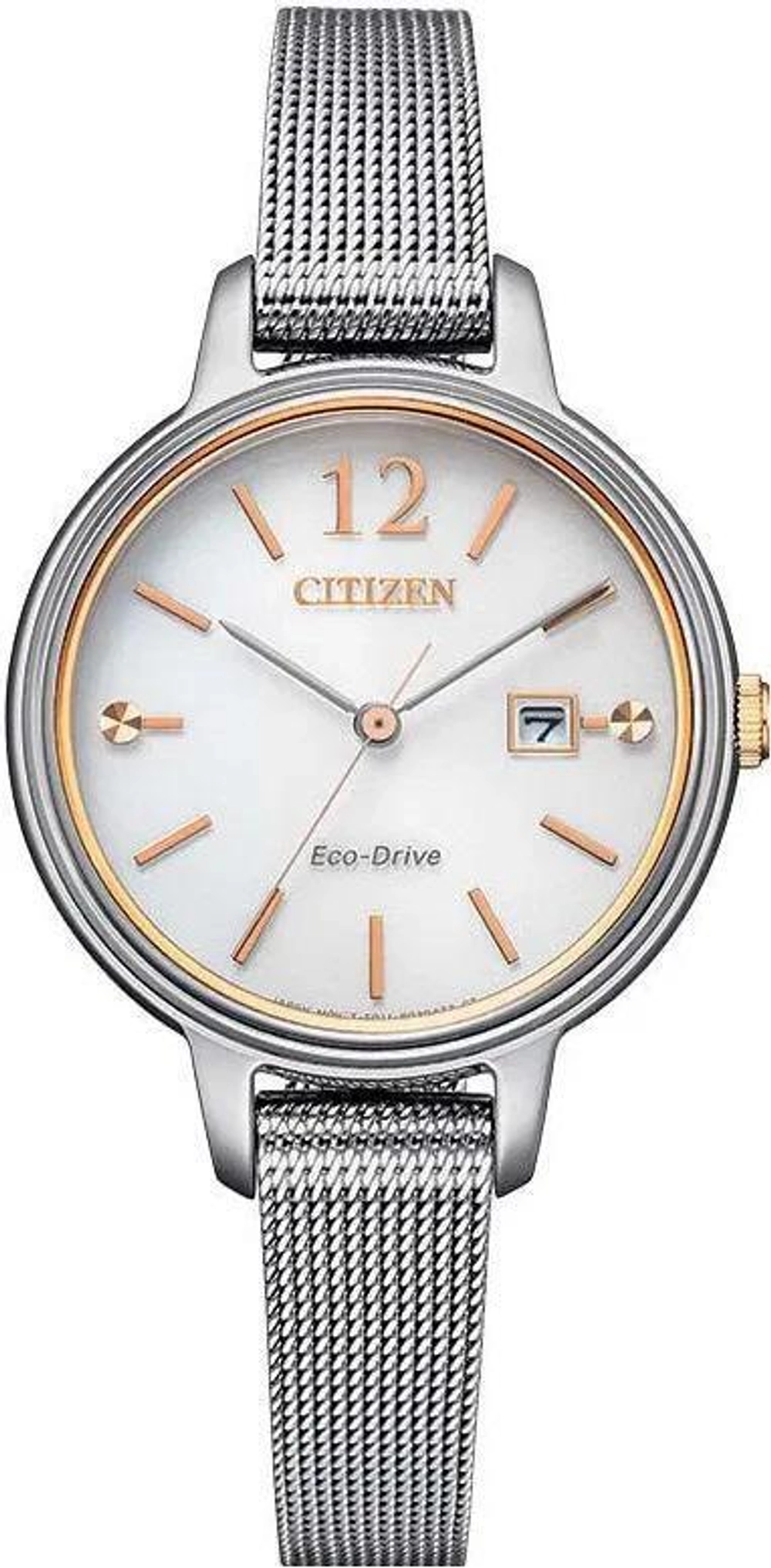 Женские японские наручные часы Citizen EW2449-83A