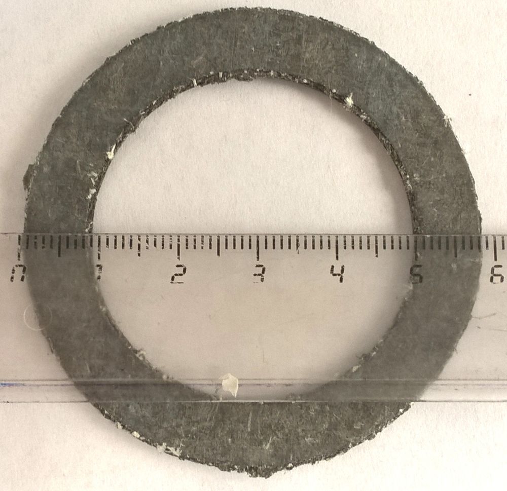 паронитовая прокладка d59x42 для тэна водонагревателя Аристон и др.