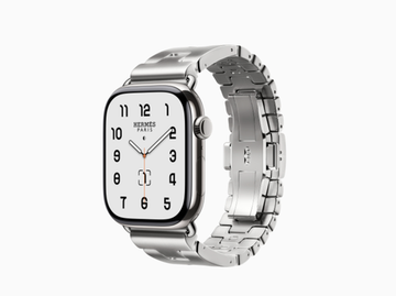 Apple Watch Hermès Series 11 42 mm Блочный Satine Grand H (Size M)