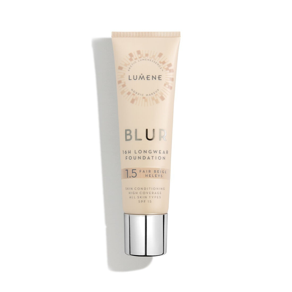 Тональный крем для лица Lumene Blur SPF15  1.5 Fair Beige 30 мл