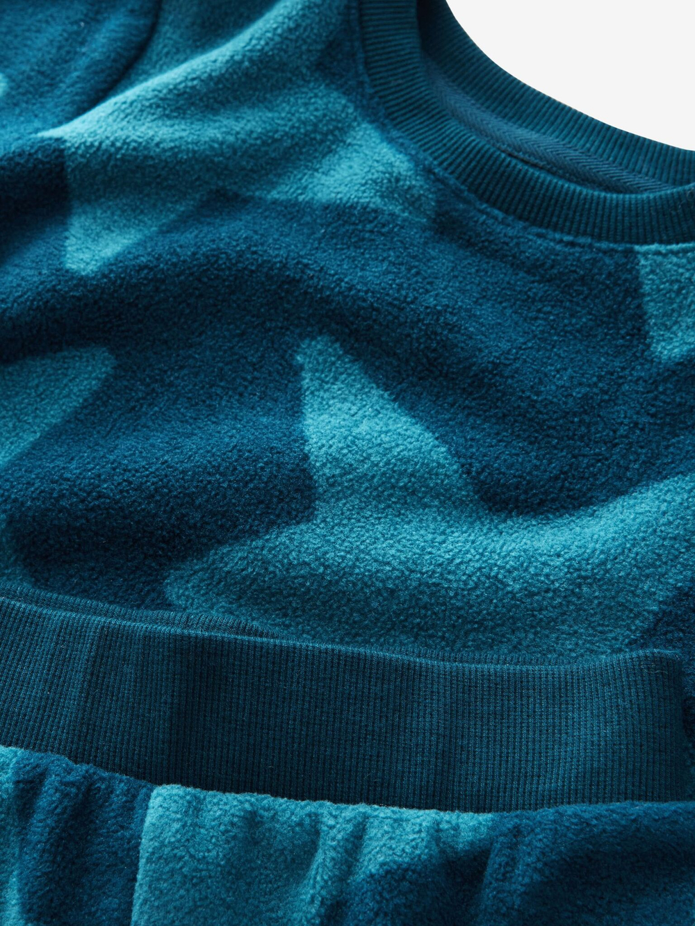 Пижама флисовая для мальчика Next N27-782, Синий