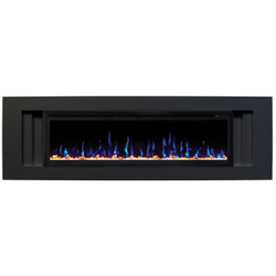 Электрокамин RealFlame Stockholm 60 BLM черный с очагом Saphir 60