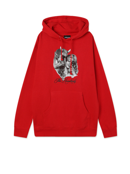 The hundreds hoodie red clearance
