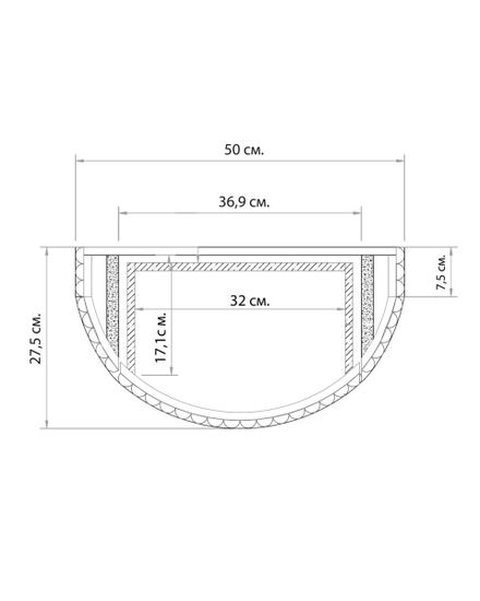 Прикроватный подвесной столик “Прескот”