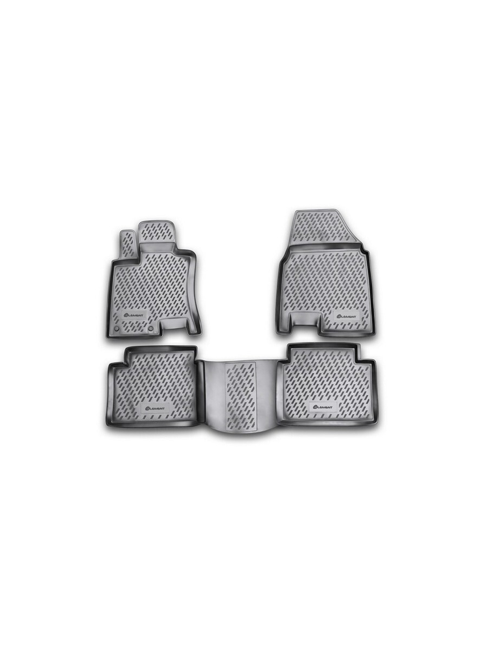 Коврики в салон для NISSAN Qashqai+2 2008-2014, 4 шт. (полиуретан) CARNIS00023