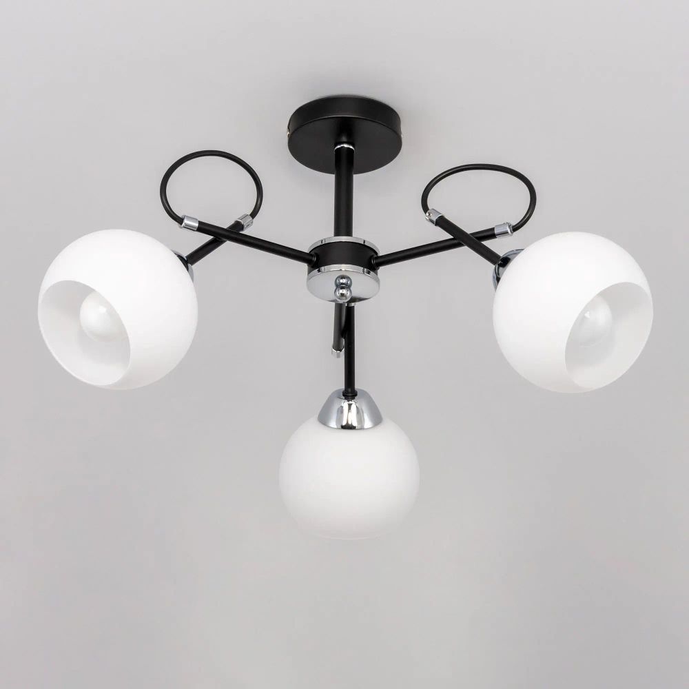 Citilux Стивен CL141231 Люстра потолочная Чёрная