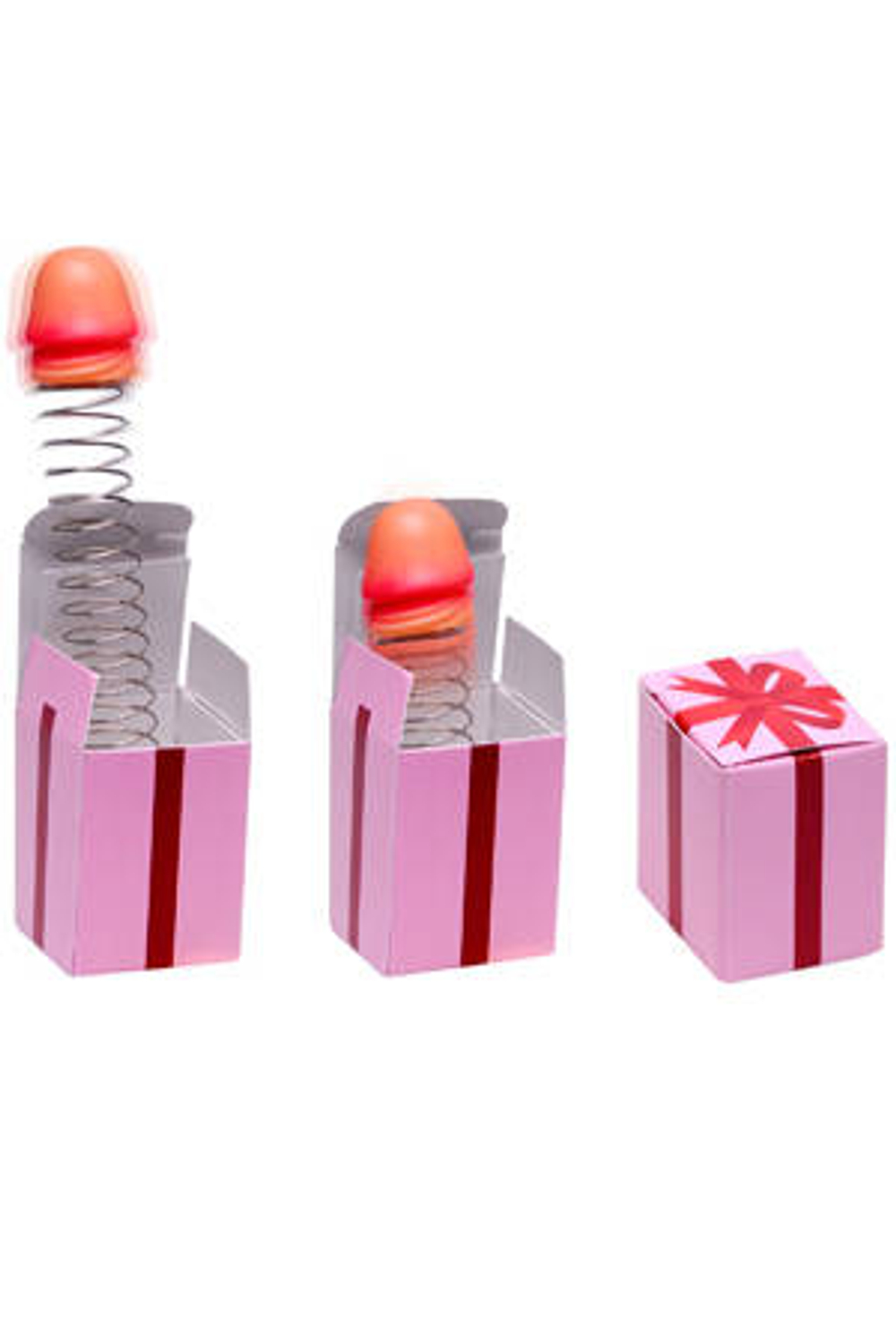 Фаллос на пружине Lil Dick in a Box