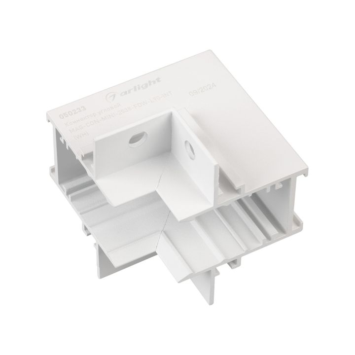 Коннектор угловой MAG-CON-MINI-2538-FDW-L90-INT (WH) Arlight 050233