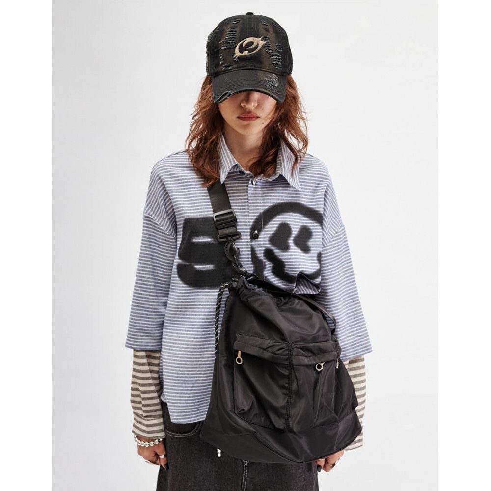 Сумка SoWhat? кросс-боди черная