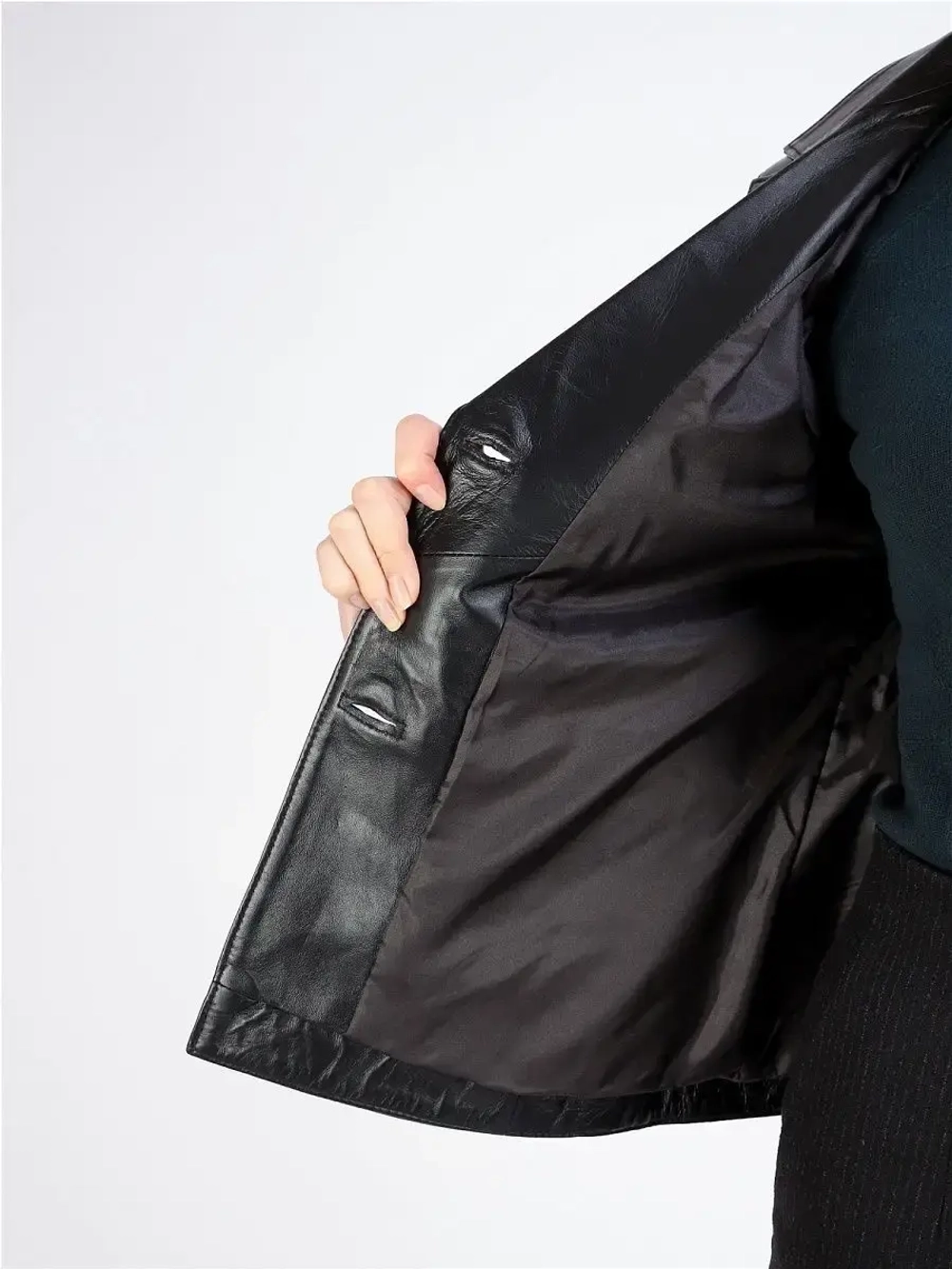 Куртка женская из натуральной кожи