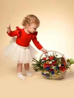 Боди с кружевной спинкой