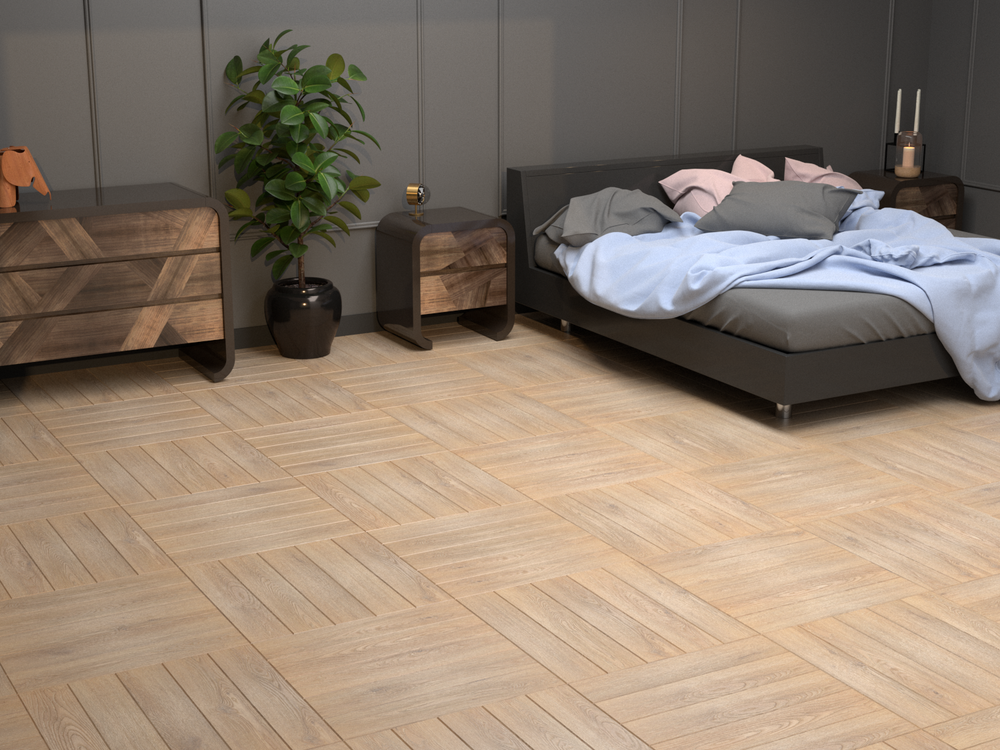 Кварц-винил SPC ICON Purple 4 мм ДУБ БЕРЕНС 1.613 м2