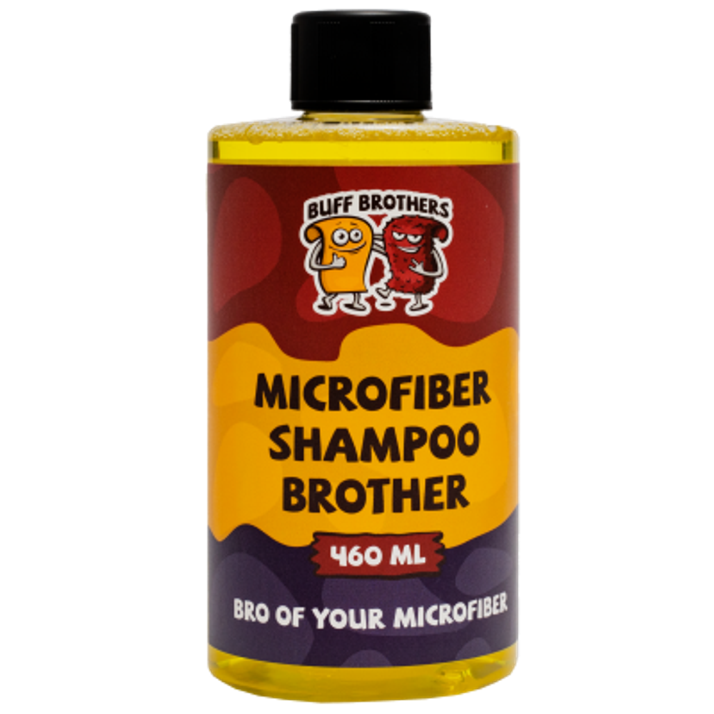 BUFF BROTHERS MICROFIBER SHAMPOO BROTHER Бережный шампунь для стирки микрофибр 460ml