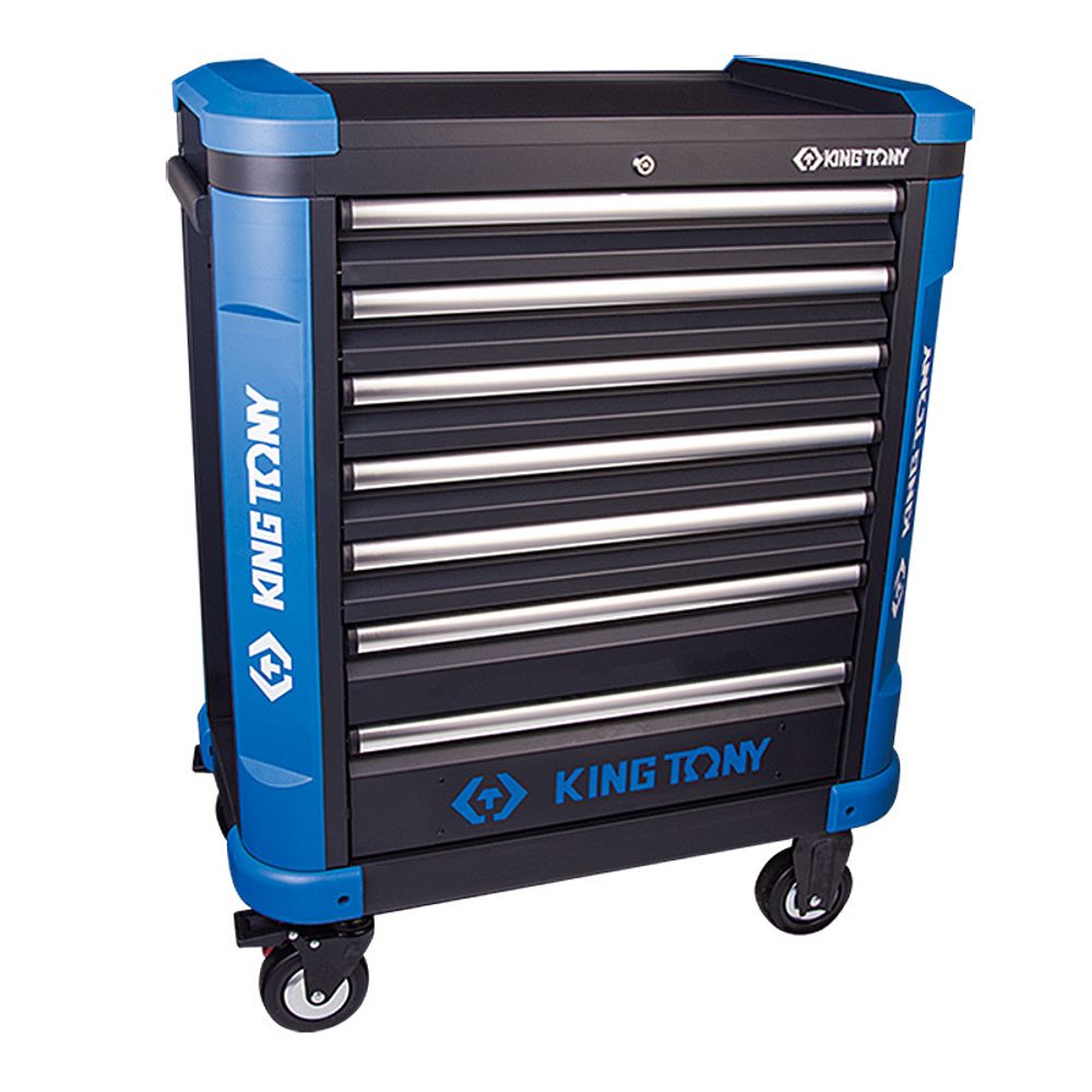 KING TONY (87G31-7B-BK) Тележка инструментальная, 7 ящиков
