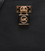 кожаная сумка-мессенджер Michael Kors - черный(30S3GR0M2L)