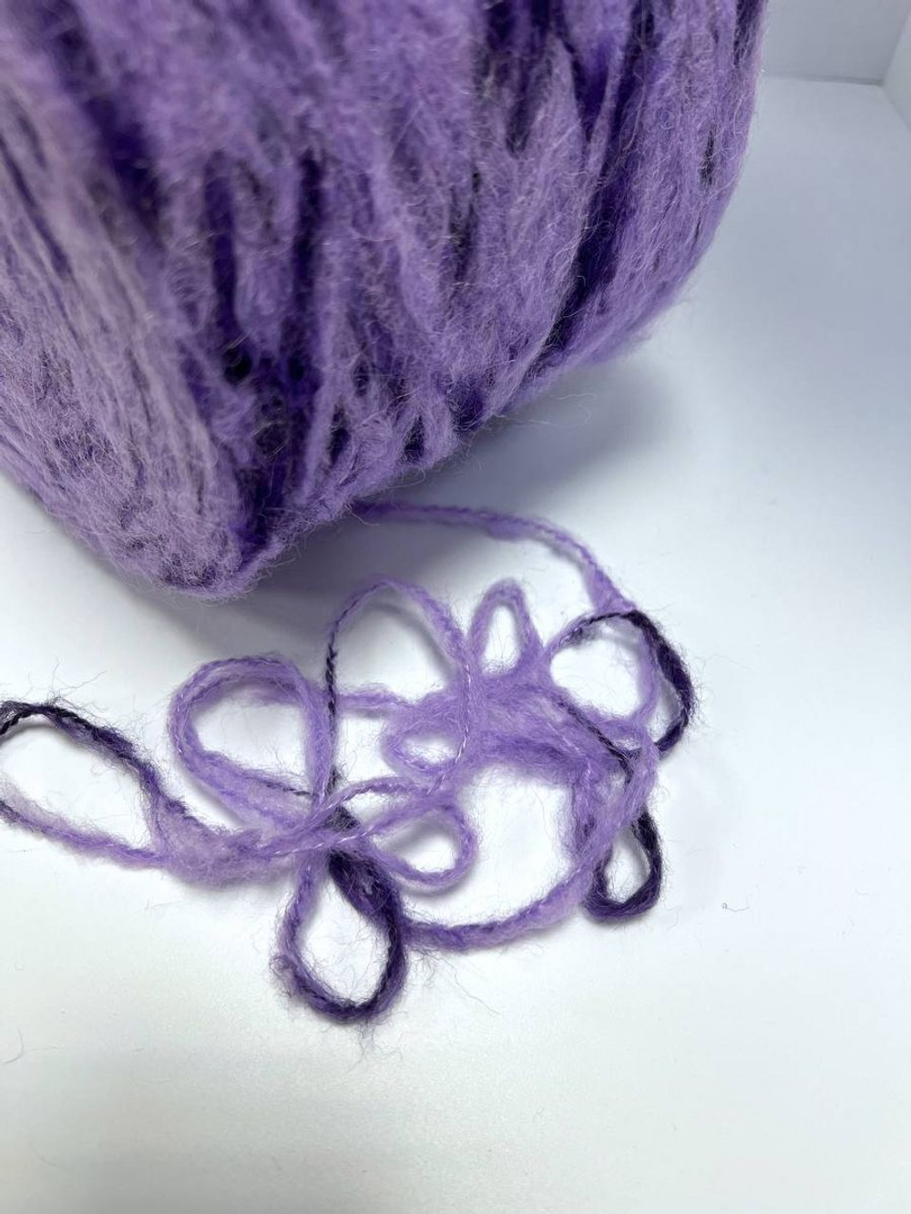 Пряжа для вязания FRED теплая пушистая