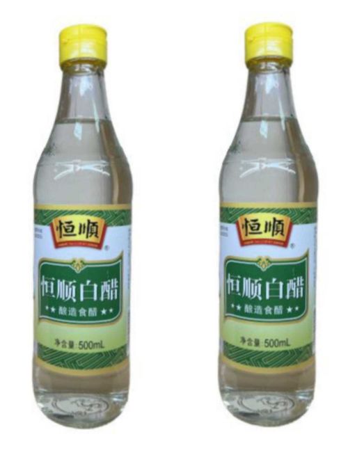 Уксус рисовый светлый Heng Shun Rice vinegar 500 мл, 2 шт