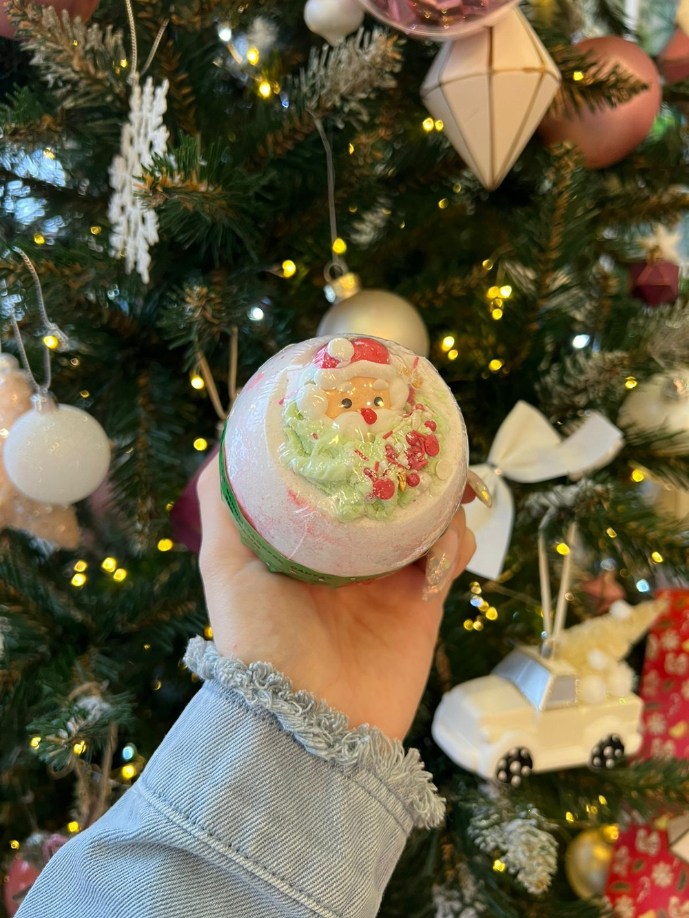 Бомба для ванны "Добряк Санта"