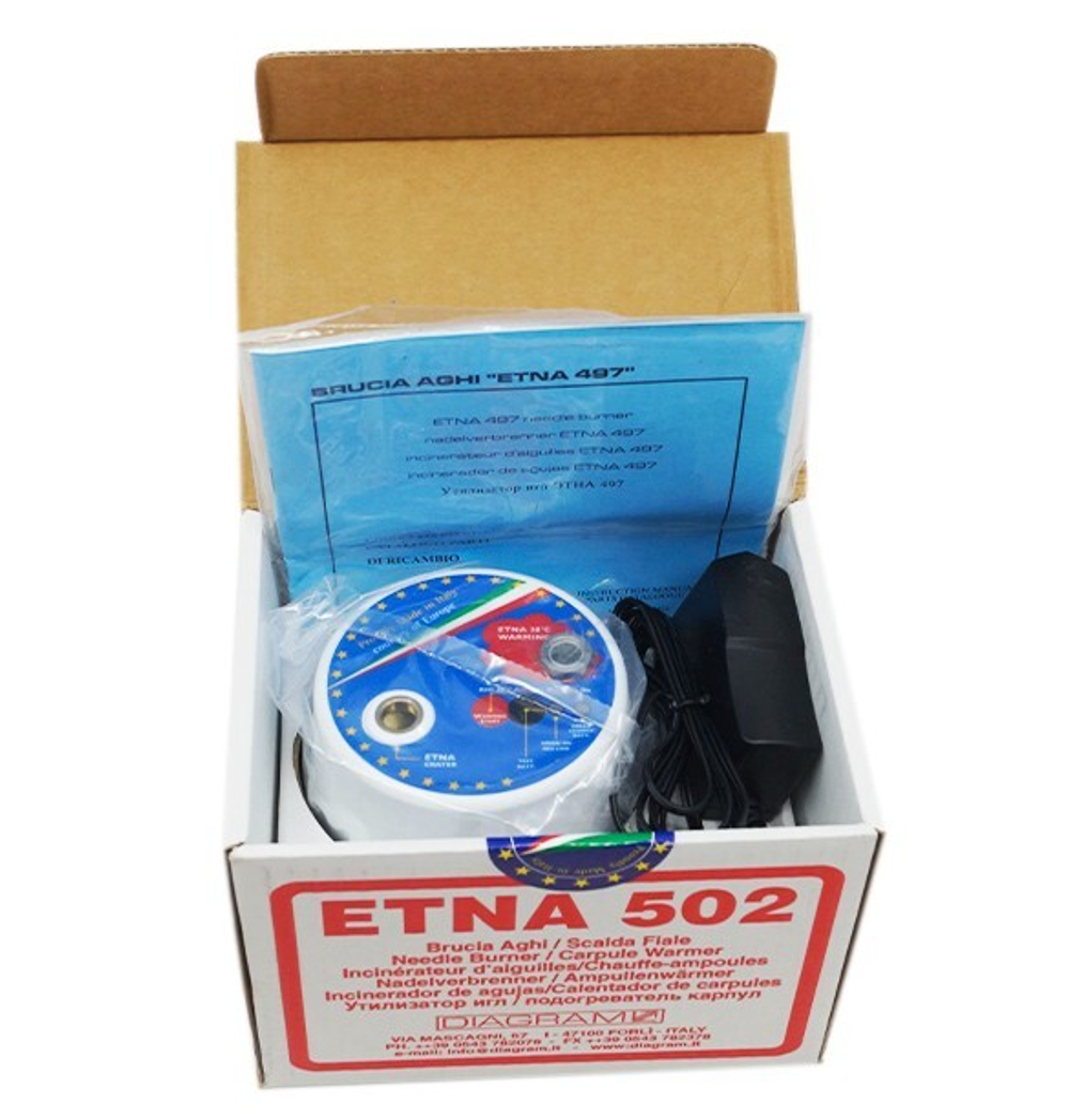 Замена аккумулятора деструктора игл Diagram Etna 497