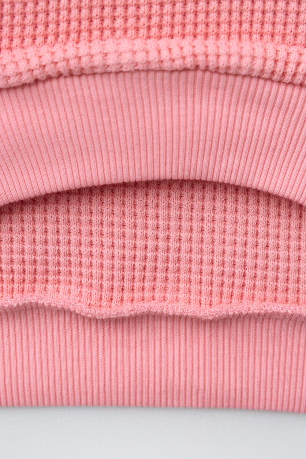 ZARA СВИТЕР С ВЫШИТОЙ НАДПИСЬЮ, РОЗОВЫЙ