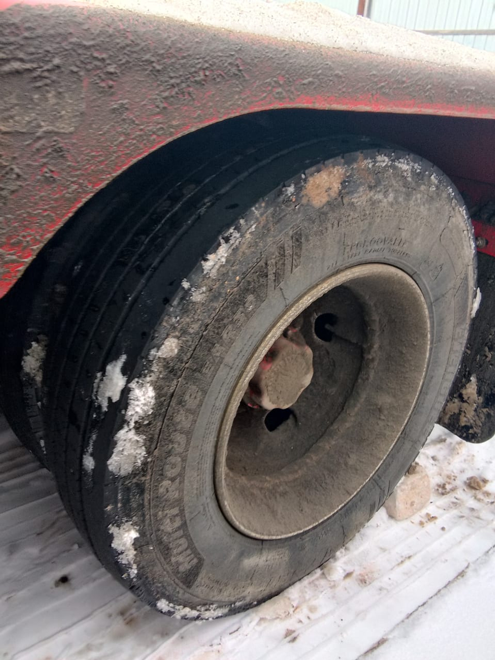 Ютерборг 9852* Полуприцеп тяжеловоз 4 оси 985245 (Не раздвижной)