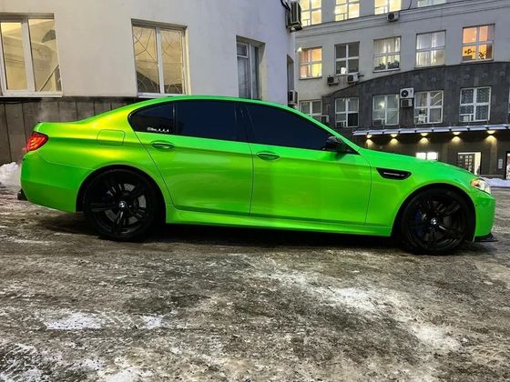 Плёнка глянец яблочно зелёный яркий Сoral Apple Green Carbins