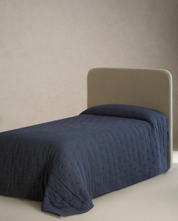 ZARA HOME ДЕТСКОЕ МУСЛИНОВОЕ ОДЕЯЛО, СИНИЙ