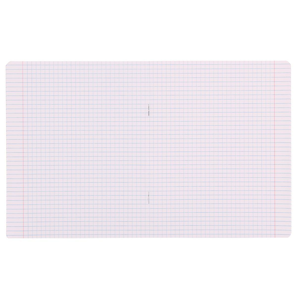 Тетрадь А5 12л. клетка "Люкс", цвет зеленый (Альт) микс цветов (комплект 5 шт)