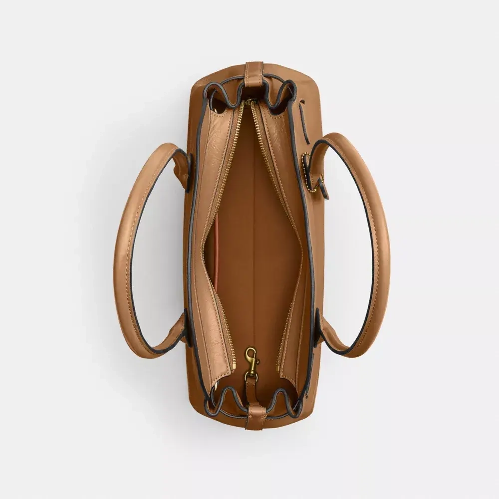 COACH СУМКА EMPIRE 34, МЕДОВО-КОРИЧНЕВЫЙ