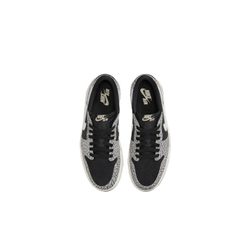 Кроссовки Air Jordan 1 Retro Low Black Cement