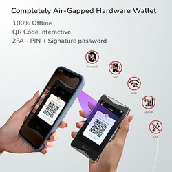 ELLIPAL Titan 2.0 — Аппаратный Криптокошелек (Cold Wallet), 100% оффлайн, с воздушным зазором (Air-Gapped) — Безопасное хранилище для 10 000+ монет, токенов и NFT