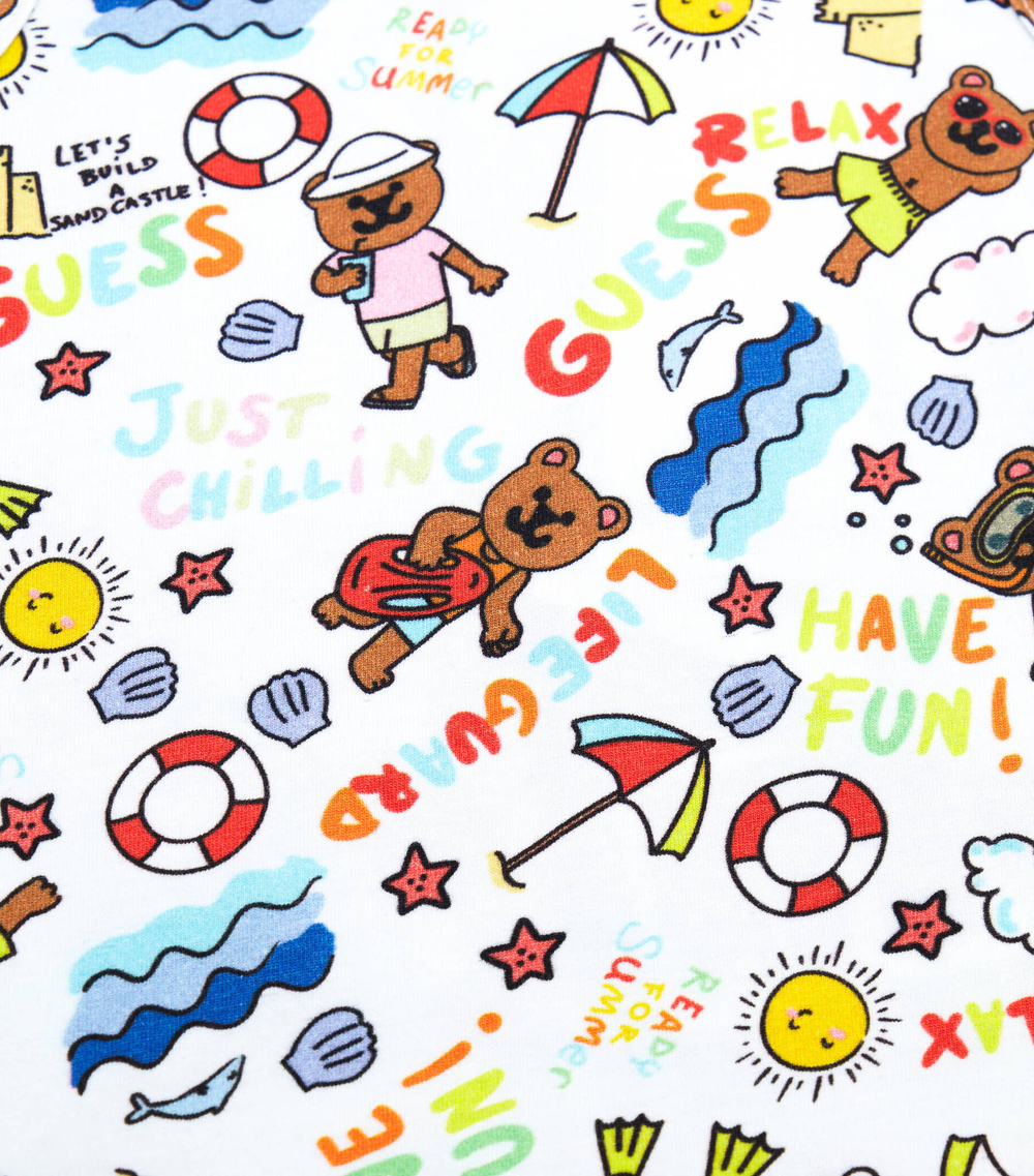 Боди 3 шт. Guess - разноцветная(H3GW06 K6YW1)