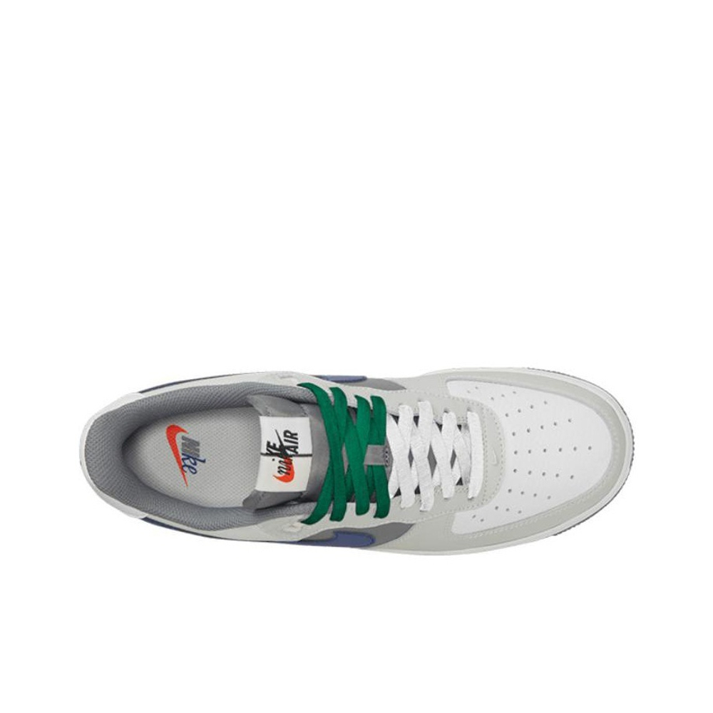 Nike Air Force 1 Low '07 LV8 Split Light Silver Deep Royal Blue