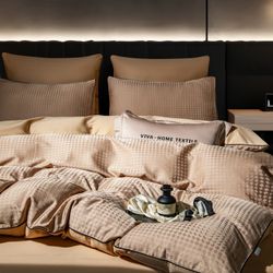 Комплект постельного белья Сатин-Жаккард Тессоро «Нежный мох»