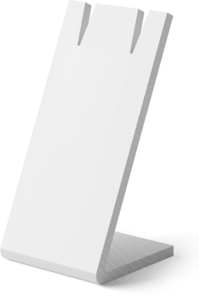 Подставка для серег/подвески/прямоугольная/2 прорези