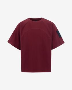 Футболка «Waveform» Raglan Kimono бордовая