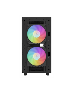 Корпус Deepcool CH360 WH без БП, боковое окно (закаленное стекло), 2x140мм ARGB LED вентилятор спереди и 1x120мм ARGB LED вентилятор сзади, белый, mATX