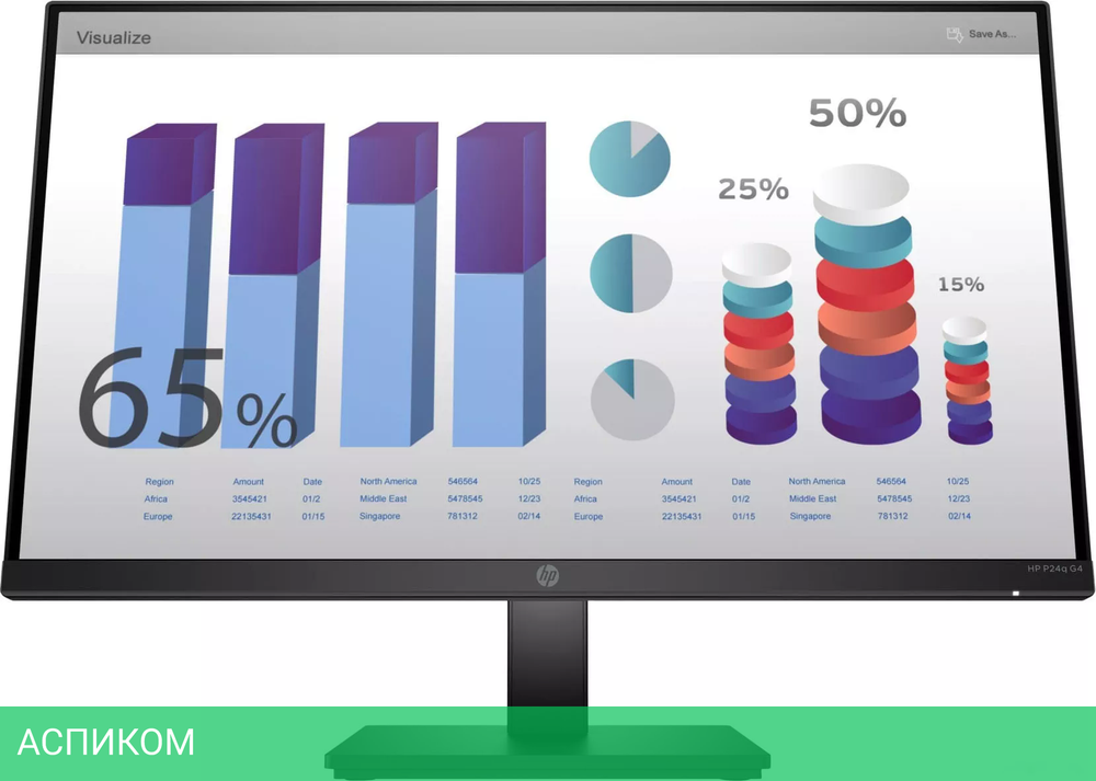 Монитор HP P24q G4
