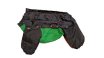 Комбинезон - Демисезонный (с подкладкой) 29 мальчик (обхват груди 63 - 69), зеленый/чёрный