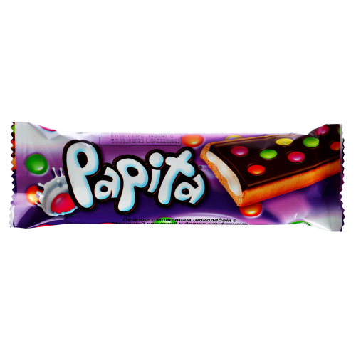 Печенье "Papita" с драже-конфетами в ассортименте 33 г.