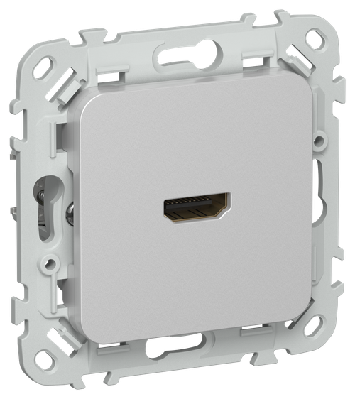 FLITE Розетка HDMI РШДМА-ФлА алюминий IEK