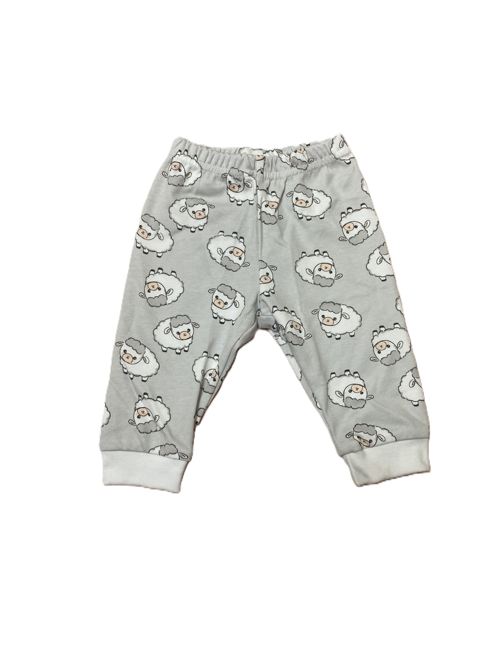 Штанишки с манжетом из интерлока (100% хлопок) на рост 68 см