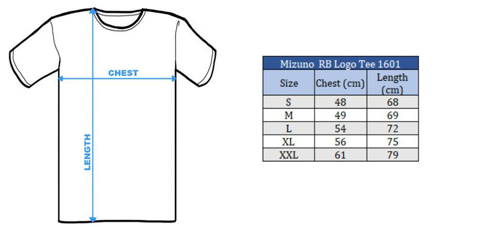 Mizuno T-shirt RB Logo Tee K2GA1601 black